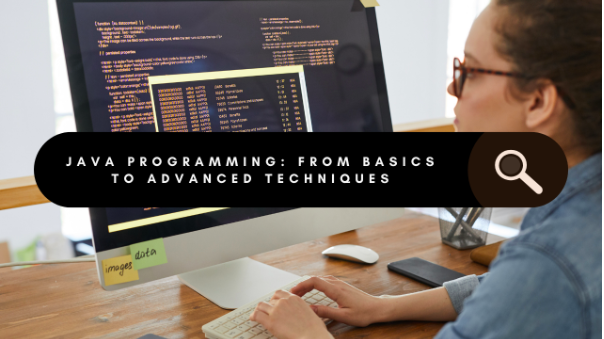 Java programming code on screen - Developer python, java script, html, css source code on monitor ...