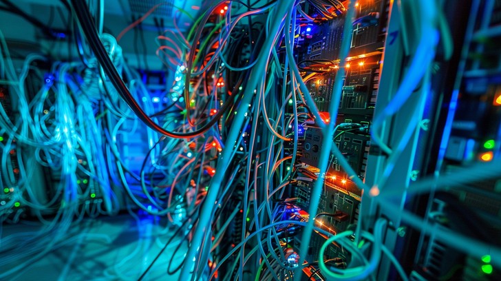 tangled network cables - Free Tangled Network Cables Image - Technology, Network, Cables ...